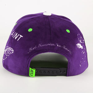 Gorras Trucker Deportivas de 5 Paneles de Gamuza Personalizadas de Alta Calidad con Logotipo, Gorras de Béisbol de Terciopelo Bordadas al por Mayor - Product Image 5