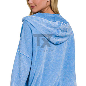 Sudadera con Capucha Personalizada Vintage, Unisex, Desgastada, para Hombre, Resistente al Agua, 100% Algodón - Product Image 3