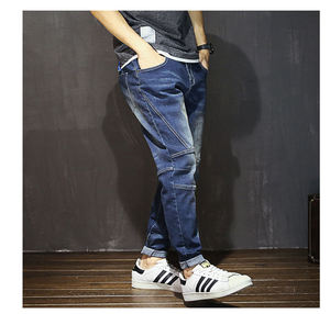 Jeans de Mezclilla para Hombre y Mujer, 100% Algodón, Secado Rápido, Corte Regular Vintage, Lavado Casual, Rectos, para Invierno y Verano, Varios Modelos - Product Image 6
