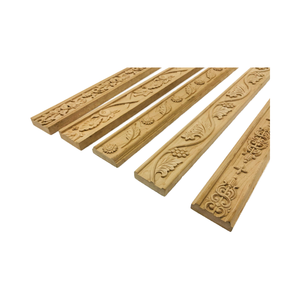 Plinthe de meubles en bois élégants Solution de couverture d'armoires de cuisine intérieures décoratives pour la maison - Product Image 1