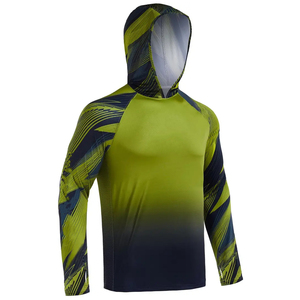 Hoodie de pêche à manches longues personnalisé, séchage rapide, respirant, imperméable, vêtements de pêche, service OEM - Product Image 6