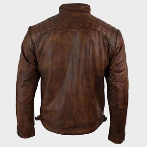 Design Your Own <b>Leather</b> Fashion <b>Jackets</b> High Quality Men <b>Leather</b> <b>Jacket</b> In Best Price <b>Long</b> Sleeve <b>Leather</b> <b>Jacket</b> - Product Image 2