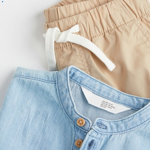 Conjunto de Ropa para Niños, Conjunto de Ropa Casual de Verano para Niños, Manga Corta, 2 Piezas, Logotipo Personalizado - Product Image 4