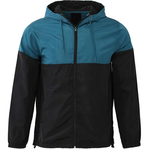 High Quality Customized Casual Hooded Coated Men's <b>Waterproof</b> Windbreaker <b>Jacket</b> Breathable Windproof Nylon Outdoor Hiking - Product Image 1