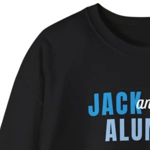 แจ็คแอนด์จิลเสื้อสเวตเตอร์ลำลองคอกลมผ้าฝ้ายผสมเนื้อนุ่มสวมใส่สบายแฟชั่นเสื้อผ้าแนวสตรีท - Product Image 5