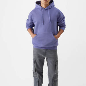 Sweat à capuche vintage pour homme, élégant et de haute qualité, en coton mélangé, qualité exceptionnelle, fabriqué au Pakistan, coupe oversize - Product Image 6