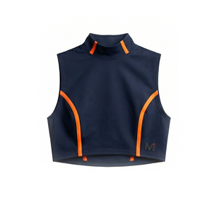 MALUZA INDUSTRIES Top Corto Premium de Invierno para Mujer, 100% Algodón, Tejido de Rizo, Manga con Estampado Puff, Logotipo Frontal, Transpirable - Product Image 3