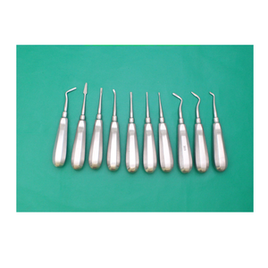 Ensemble de 15 élévateurs dentaires de qualité supérieure, instruments chirurgicaux d'extraction, NEUF, approuvé CE ISO13485 - Product Image 1