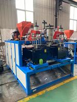 Ligne de production de bidons en plastique HDPE de 4 litres et 5 litres, machine de fabrication de bouteilles en PE par extrusion-soufflage à vendre