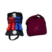 Ensemble de boules de boccia souples en cuir synthétique pour les Jeux Paralympiques, avec sac de transport et couleurs personnalisables