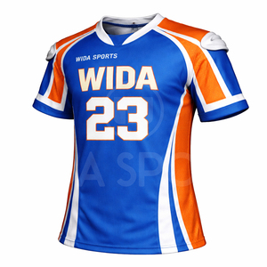 Professional Lacrosse Uniform Set Custom Sublimated Jersey Breathable Sportswear OEM ODM Manufacturer Bulk Team Name Plus Size - Product Image 2