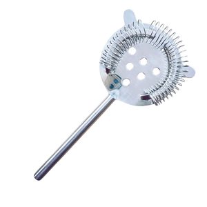 Meilleures ventes : Passoire Hawthorne en acier inoxydable à deux dents avec poignée pour bar, pour cocktails et boissons - Product Image 1