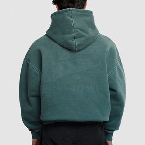 Pakistan Manufacturer Hot Sale Men Pullover Boxy Fit Basics <b>Hoodies</b> <b>Lightweight</b> Cheap Price Boxy Fit <b>Hoodies</b> - Product Image 2