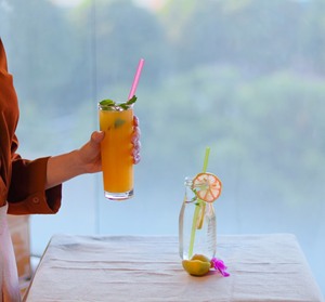 Ecostraws Vietnam Pailles en riz comestibles écologiques jetables en vrac sans PFAS sans BPA diamètre 12 mm longueur 200 mm pour le camping - Product Image 2