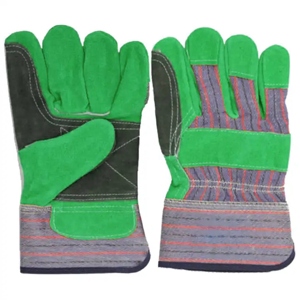 Gants de travail robustes en cuir de vachette pleine fleur pour monteurs canadiens – Confortables, ignifuges et antistatiques pour la sécurité industrielle - Product Image 3