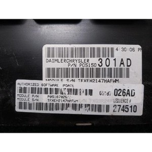 300 ECU y Módulos de Computación Usados 05150301AD - Product Image 4
