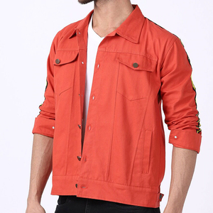 Veste en jean décontractée pour hommes, respirante, pour la saison hivernale, prix de gros abordables, vêtements de fitness réguliers, vestes en jean pour hommes - Product Image 5
