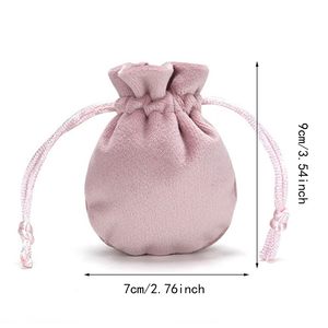 Bolsas de Embalaje para Joyería con Cordón y Logotipo Personalizado, de Gamuza Antipolvo, Marca Yu-Touch - Product Image 3