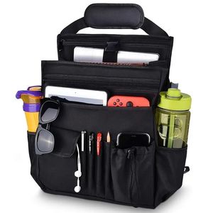 Organizer per sedile anteriore auto 2025 di qualità per auto stabile spalline regolabili spalline Multi-vano per - Product Image 4