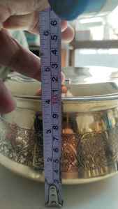 Olla de latón puro para servir biryani con tapa, olla para cocinar y servir, a precio mayorista y directo de fábrica desde India. - Product Image 5