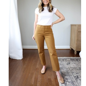 กางเกงชิโน่ผู้หญิงคุณภาพพรีเมียมและกางเกงขายาวแบบสั่งตัดได้  ไซส์พลัส ทรงเข้ารูป สำหรับผู้หญิง จากซัพพลายเออร์บังกลาเทศ - Product Image 1