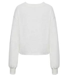 Custom Designs <b>Women</b> <b>Sweatshirts</b> Style <b>Long</b> Sleeve High Quality Fabric Clothing Breathable Fleece Casual Solid Color <b>Sweatshirt</b> - Product Image 2