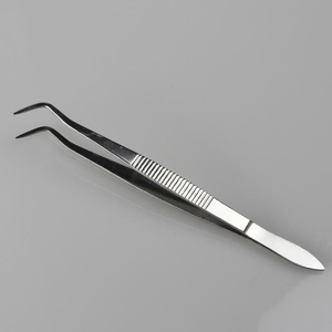 Pinzas Dentales de Acero Inoxidable, Pinzas de Posicionamiento de Doble Curvatura Fabricadas por Medzora Surgical - Product Image 3