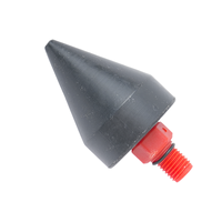 Pistol Tiup Udara Pneumatik Plastik Komposit 1/4" Laris Manis dengan Nosel Karet