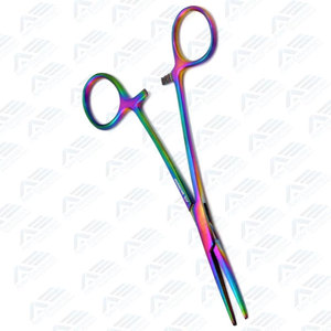 Juego de Instrumentos Médicos Rochester Pean de Color Arcoíris, Grado Profesional, Más Vendido, Pinzas Hemostáticas de Acero Inoxidable, CE - Product Image 5