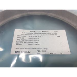 Anneau de serrage AMAT 0021-21320, 8 pouces SNIF, IMP-CU - Équipements et pièces semi-conductrices de renommée mondiale à la fois fiables et durables - Product Image 3