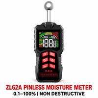 Instrument électrotechnique ZL62A ZL62B, détecteur d'humidité sans broches, capteur à boule, détecteur de fuite d'eau pour l'inspection des murs en bois et des cloisons sèches
