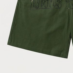 Most Demanding Men's Custom Printed Logo Casual Shorts Cotton Breathable Elastic Waist Drawstring Summer Streetwear Beach Shorts - Product Image 6