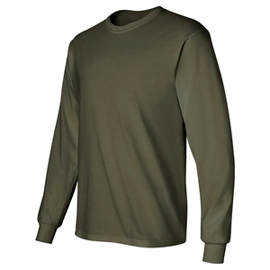 Camiseta de Manga Larga con Cuello Redondo para Hombre, Estampada, de Algodón Suave y Elástico, Básica y Lisa - Product Image 6