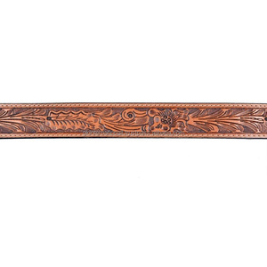 Suministro de fábrica hecho en La India Cinturón de vaquero de herramientas occidentales de cuero grueso de grano completo Cinturón de cuero con hebilla antigua elegante - Product Image 3