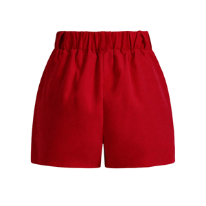 Shorts-jupe décontractés taille haute respirants pour femme, couleur unie, avec ceinture, pour le quotidien, mode printemps-été - Product Image 2