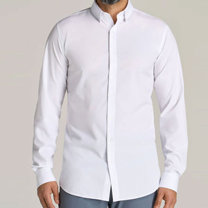 เสื้อเชิ้ตลำลองสไตล์ใหม่ยอดนิยม ผ้าฝ้าย 100% ขนาดสั่งทำ ระบายอากาศได้ดี กันยับ คุณภาพสูง ขายส่ง - Product Image 1
