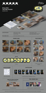 Stray Kids - 3ème album studio (5 étoiles) (VERSION DIGIPACK) Album CD officiel Kpop Corée - Product Image 6