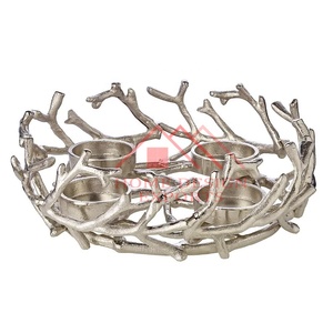 Hot Selling Aluminium T <b>Light</b> Candle Holder for <b>Sale</b> Best Seller Customized Size T <b>Light</b> Candle Votive for <b>Christmas</b> Decor - Product Image 2