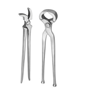 Kit complet d'outils de ferrage pour chevaux, ensemble professionnel d'entretien des sabots avec râpe à sabots, couteau à sabots, tire-ferrures, pince à sabots, râpes et clinceur - Product Image 3