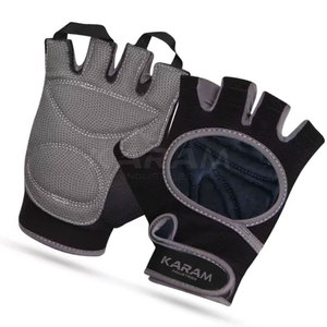 Durable Material Fingerless Weight Lifting Gloves Fitness Training Weighted Workout Sport Gym Gloves For Online Sale - Product Image 6