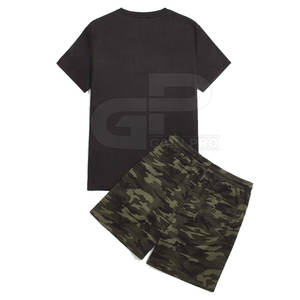 Ensemble de shorts de sport deux pièces pour homme, léger, confortable, coupe flexible, parfait pour la salle de sport, la course à pied, l'entraînement ou une utilisation décontractée - Product Image 3