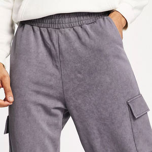 Hot Sale New Fashion Acid Wash Lightweight 100% Cotton <b>Slim</b> <b>Fit</b> Casual <b>Jogger</b> Athletic Trousers for <b>Men</b> - Product Image 5