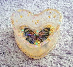 Caja de Resina Decorativa Hecha a Mano para Joyas, Organizador de Almacenamiento de Joyas, Pequeña Caja de Resina Personalizada para el Hogar y Regalos - Product Image 5