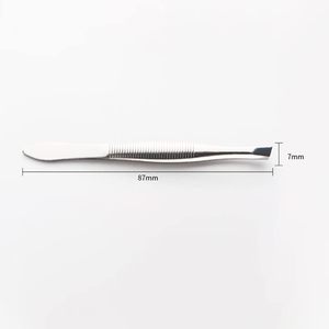 แหนบคิ้วสแตนเลสแบบปรับแต่งได้-สีดำและชมพูที่ทนทาน - Product Image 6