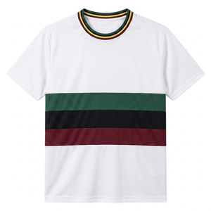 Custom White <b>Soccer</b> Jersey Men Women Regular Color Block Tee Breathable Quick Dry Mesh Polyester Sports Streetwear Short Sleeve - Product Image 1
