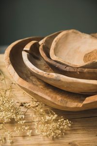 Assiette de service en bois de manguier - Design classique pour mariage, écologique et sans BPA - Product Image 5