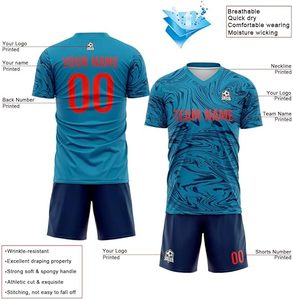 Camiseta de Portero de Fútbol para Adultos, Uniforme de Fútbol Personalizado Unisex, Conjunto de Chándal de Manga Larga para Entrenamiento, 100% Poliéster - Product Image 2
