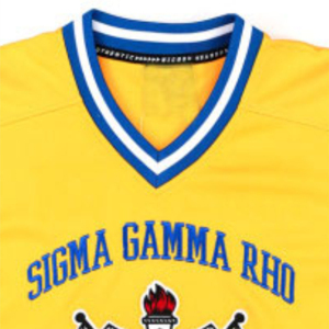 เสื้อฟุตบอล SGR Sorority แบบขายส่งสั่งทำพิเศษ พิมพ์ลายแบบ Sublimation ระบายอากาศได้ดี ผลิตจากผ้าโพลีเอสเตอร์ 100% แบบตาข่าย คอวี แขนครึ่งตัว สำหรับผู้ชาย - Product Image 2