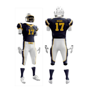 Achetez des vêtements de sport pas chers, uniformes de football américain personnalisés, design unique, couleur unie, légers, respirants, manches courtes, pour adultes - Product Image 5