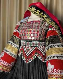 Robes de mariée traditionnelles afghanes Kuchi de haute qualité, très vendues, robes indiennes et pakistanaises Punjabi, robes afghanes Kuchi pour femmes - Product Image 4